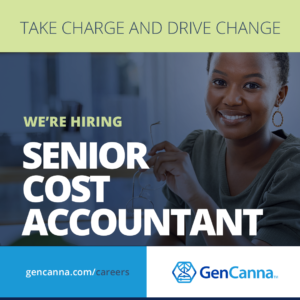 GenCanna Is hiring a Senior Cost Accountant