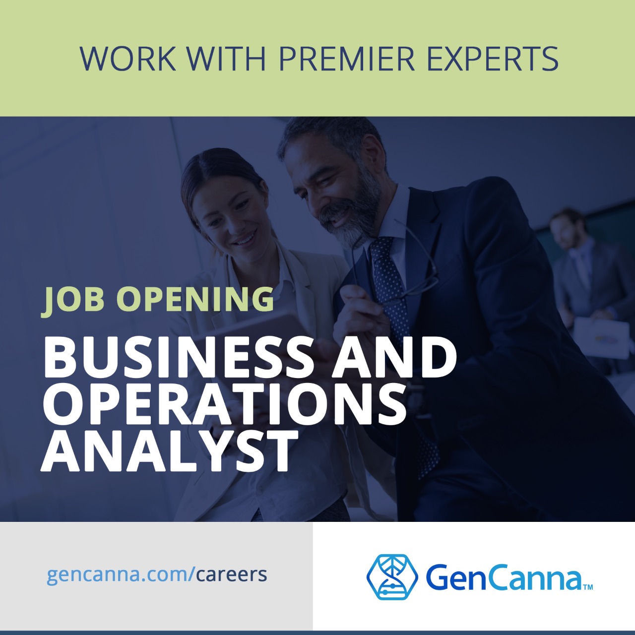 business and operations analyst job opening at GenCanna
